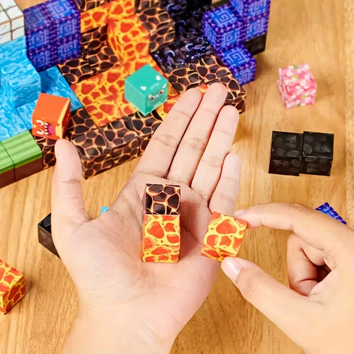 ¡Construye tu mundo Minecraft fuera de la pantalla!