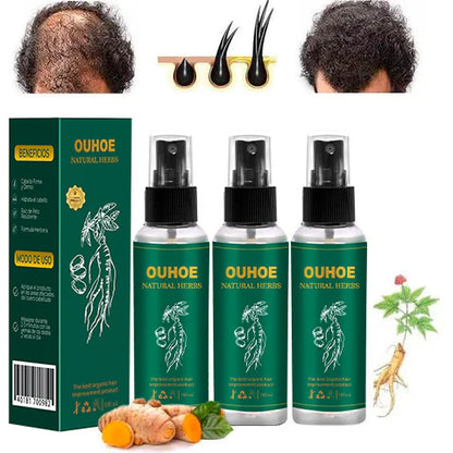✨ OUHOE Natural Herbs – Tónico Capilar Orgánico 100ml