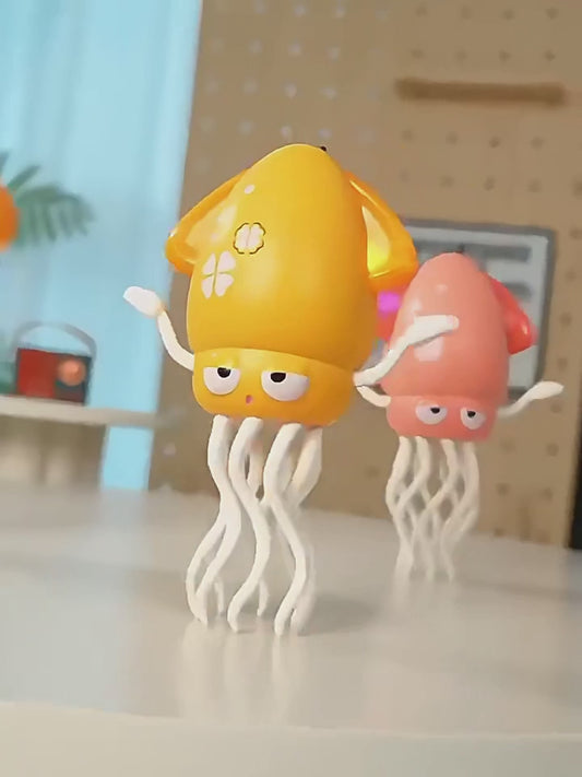 Pulpo eléctrico bailarín.