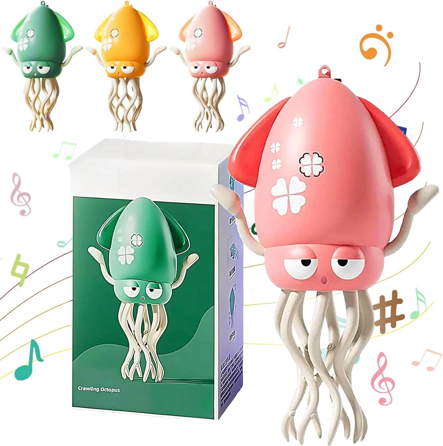 Pulpo eléctrico bailarín.
